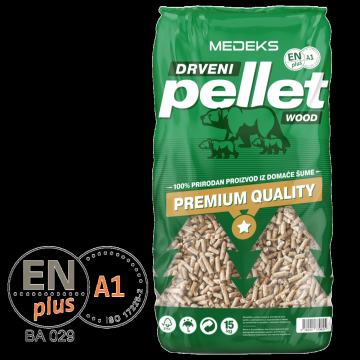 Peleti MEDEKS (ENplusA1) - Lesni peleti