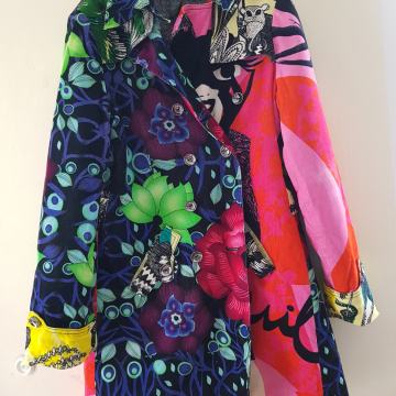 CUSTO BARCELONA PISAN PREHODNI PLAŠČ 42