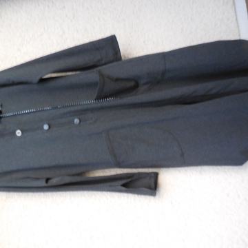 NOV DOLG  SIV  TANEK PLAŠČ Z ETIKETO L