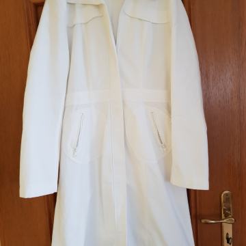 H&M NOV BEL SPOMLADANSKI PLAŠČ S KAPUCO 38/40