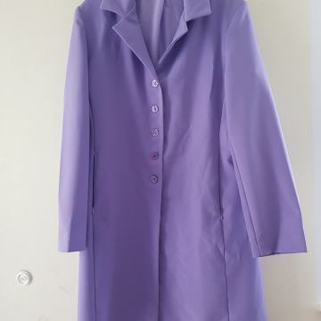 KRATEK VIJOLČEN PLAŠČEK S/M