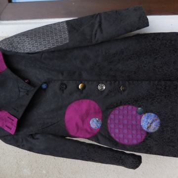 PORE OXYEN NOV ČRN PLAŠČ STIL  DESIGUAL M