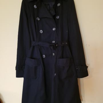 VERO MODA ČRN PREHODNI PLAŠČ M