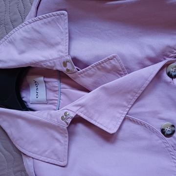 ženski trenč plašček Orsay lila barva 38