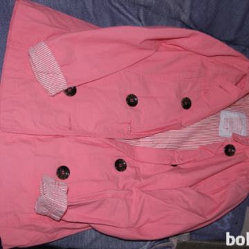 dekliški kratki plašč