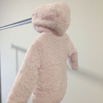 Roza otroški (dekliški) plašč / jakna s kapuco št. 74