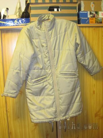 Otroški plašč Tissaia, daljši, velikost 10, biege (krem) barve