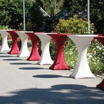IZPOSOJA - NAJEM BARSKA MIZA BANKETNA MIZA od 14,99€/kom