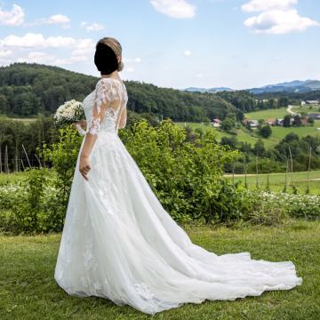Poročna obleka Elche Pronovias 36-38