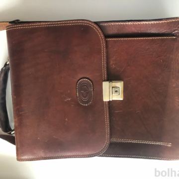 Poslovna torba, usnjena, odlično ohranjena