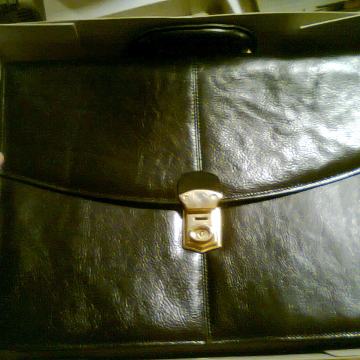 retro Toko usnjena aktovka