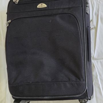 SAMSONITE POTOVALNI KOVČEK – SREDNJA VELIKOST, ČRN, KAKOVOSTEN