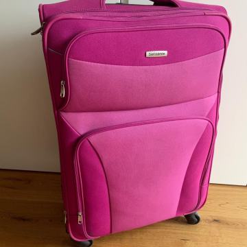 Samsonite potovalni kovček (76 × 50 × 33 cm) + zaščitna prevleka