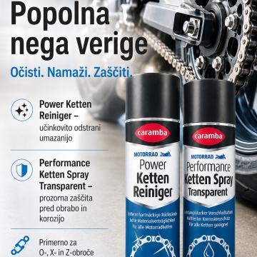 CARAMBA Performance Ketten Spray Transparent (Aerosol) - Prozorna mast