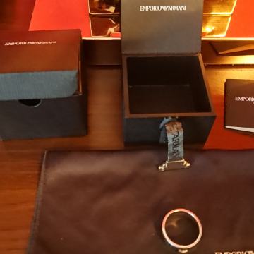 Emporio Armani moški prstan