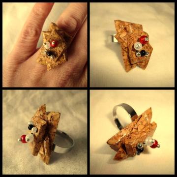 Prstan iz plute, vel. uni, nenošen