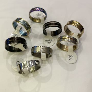 Retro PRSTAN Unisex Stainless Steel ❤️ vel. 21 - NOV prodam