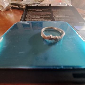 Srebrni prstan (925) - zvezdice