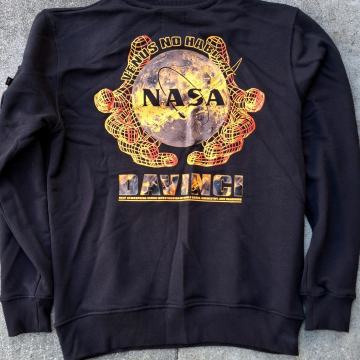ALPHA INDUSTRIES - NASA DA VINCI - Moški pulover (M)