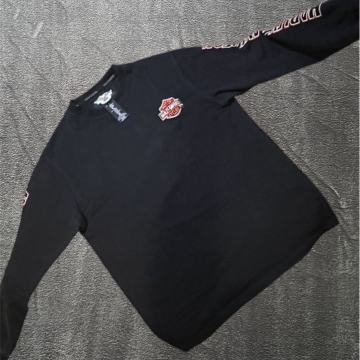 Harley-Davidson long sleeve M black biker vintage logo sleeves
