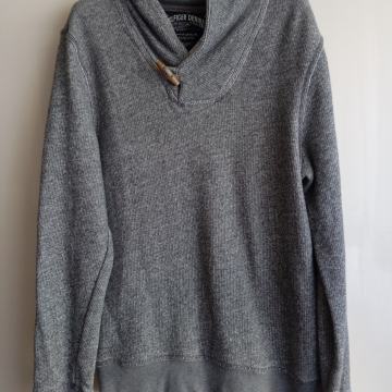 HILFIGER DENIM SIV BOMBAŽEN MOŠKI PULOVER S