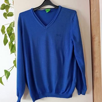 HUGO BOSS MODER TANJŠI PULOVER L