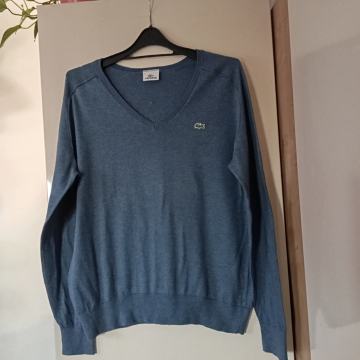 LACOSTE MODER TANJŠI BOMBAŽNI PULOVER XL