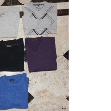 moška najstniška oblačila: puloverji S M, 164 170