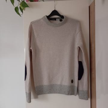 SCOTCH & SODA BEŽ VOLNEN PULOVER S
