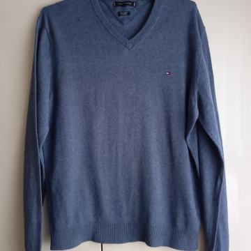 TOMMY HILFIGER MODER MOŠKI PULOVER XL