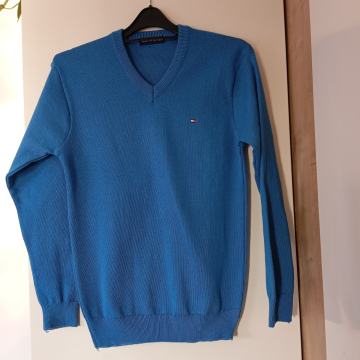 TOMMY HILFIGER MODER PLETEN PULOVER S