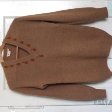 Pulover 100% camel št. 40
