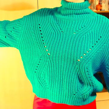 Poplnoma nov, moderen pulover znamke ARMANI EXCHANGE.