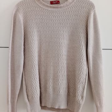 Pulover v bež barvi znamke SWEET MEMORIES, velikosti M/L