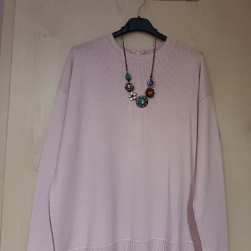 Roza pulover M/L