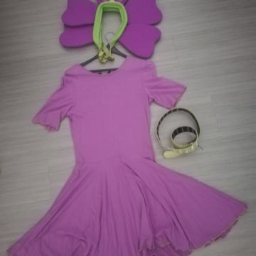 Kostum - Vijolica (pustni kostum rožica)