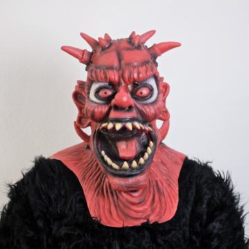 Maska Parkelj Krampus Lucifer Rogati