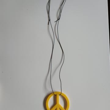 Ogrlica za HIPIJE - peace