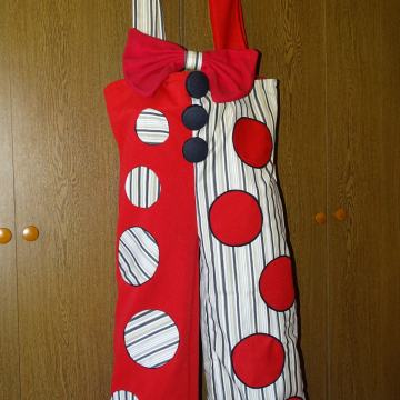 kostum klovn, pustna oblačila, hlače za klovne