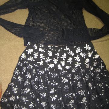 Pustni kostum ČAROVNICA, VEL.S,odrasli