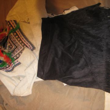 Pustni kostum INDIJANKA, VEL.S, ODRASLI