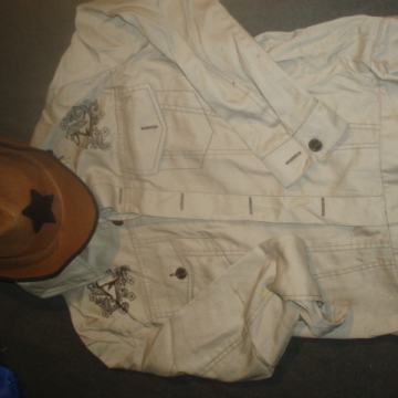 Pustni kostum KAVBOJ, KAVBOJKA, VEL.L