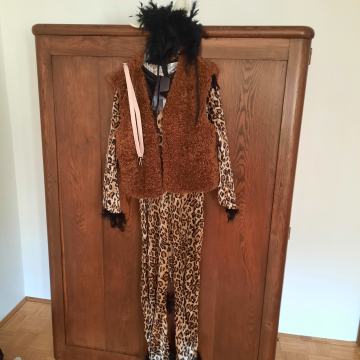 PUSTNI KOSTUM LEPARDKA ŽENSKI (L)