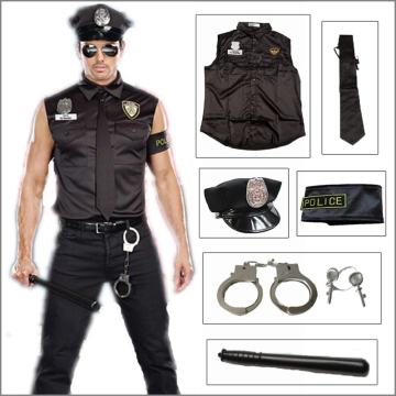 PUSTNI KOSTUM ZA ODRASLE -POLICIST