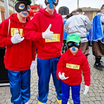 Skupinski Pustni kostum Super Mario & Roparji velikost S/M ali otroka