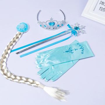 5 DELNI SET ELZA ( LASULJA,KRONA,ČAROBNA PALČKA,ROKAVICE )