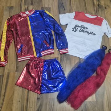 harley quinn kostum, 10-11 let