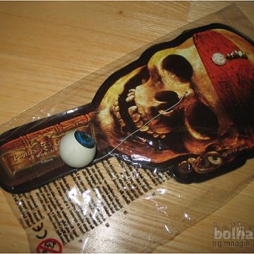 Igrača glava pirata, za pusta ali kar tako, UGODNO naprodaj