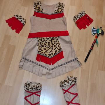 Indijanka, Pocahontas 6-9 let, le 1x oblecen