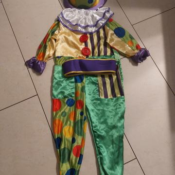 kostum klovna 6-7 let